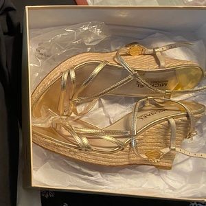 Michael Kors cicely wedge sandals